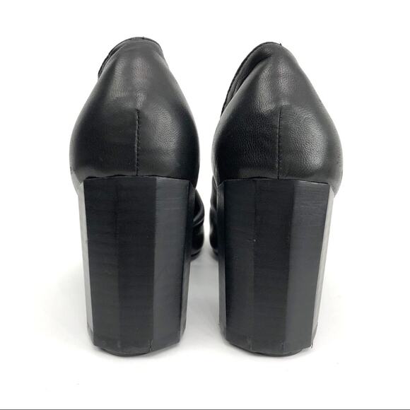 GREY CITY Sarah Column Heel Pump Black 8.5 - Picture 8 of 13